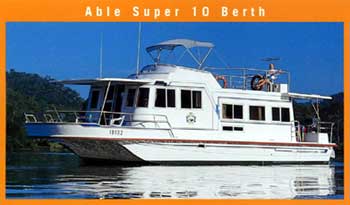 Able Hawkesbury River Houseboats - Kawana Tourism 3