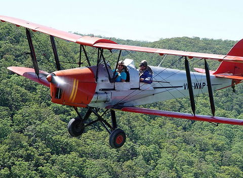 Tigermoth Joy Rides - Kawana Tourism 0