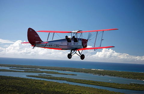 Tigermoth Joy Rides - Kawana Tourism 5