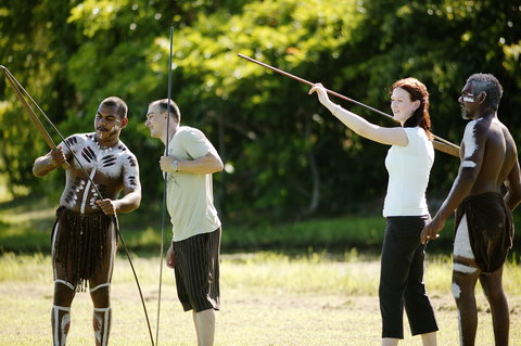 Tjapukai Aboriginal Cultural Park - Kawana Tourism 5