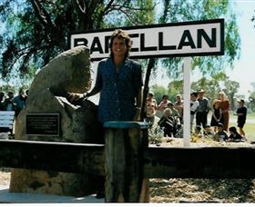 Barellans Big Tennis Racquet - Kawana Tourism 1