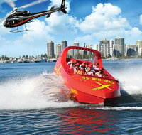 Gold Coast Helicopter 10 min Flight and Jet Boat Ride - Kawana Tourism