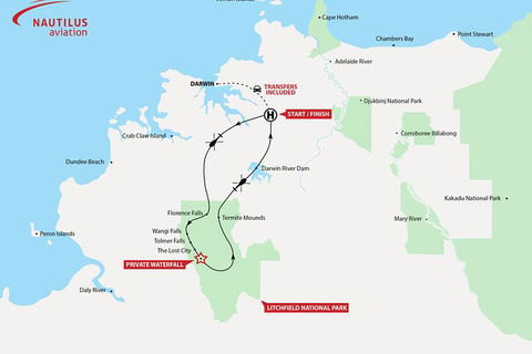 60 Minute Scenic Flight - Litchfield National Park - Kawana Tourism 3
