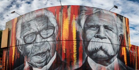 Shepparton Aboriginal Street Art Project Murals - Kawana Tourism 1