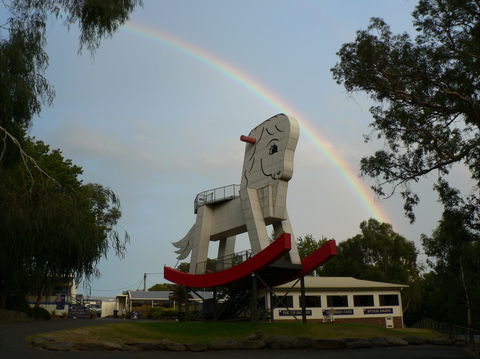 The Big Rocking Horse And The Toy Factory - Kawana Tourism 0