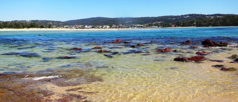 Merimbula Bar Beach - Kawana Tourism 0