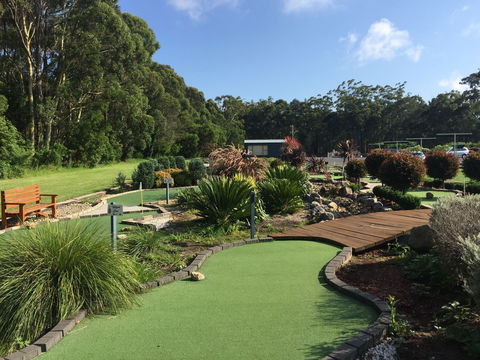 18 Hole Mini Golf - Club Husky - Kawana Tourism 1