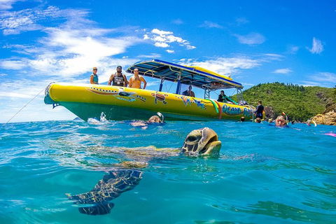 Great Barrier Reef Scenic Flight And Ocean Rafting Whitehaven Beach Day Trip - Kawana Tourism 13