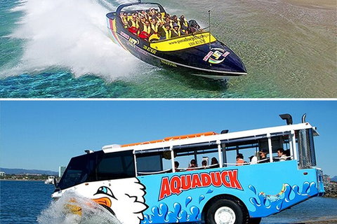 Aquaduck & Paradise Jet Boating Combo - Kawana Tourism 1
