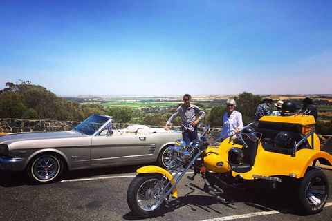 Ultimate Barossa Adventure Day Tour For 2 - Combined Mustang Convertible-Trike - Kawana Tourism 5