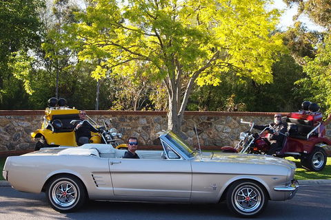 Ultimate Barossa Adventure Day Tour For 2 - Combined Mustang Convertible-Trike - Kawana Tourism 2