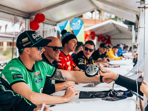 B-Rock Super Wednesday - Driver Signing - Kawana Tourism 0