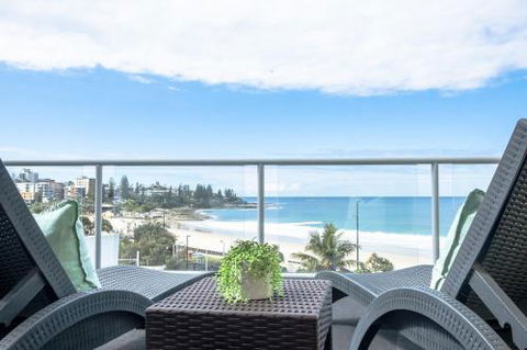 Top Floor Kings Beach Views With Private Rooftop Terrace With Spa Bath - Kawana Tourism 0