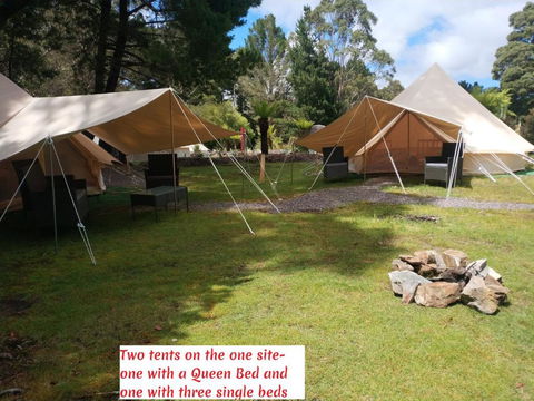 Glamping At Zeehan Bush Camp - Kawana Tourism 2