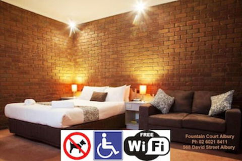 Fountain Court Motor Inn Albury - Kawana Tourism 0
