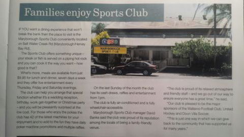 Maryborough Sports Club Inc - Kawana Tourism 3