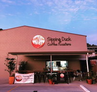 Sipping Duck Coffee Stratford