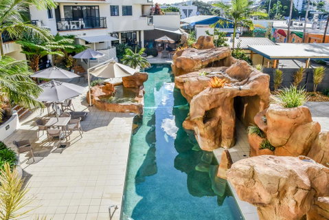 Second Floor 2 Bedroom Mooloolaba Escape - Caribbean Resort - Kawana Tourism 2