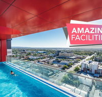 Sky High on Grote - Pool - Gym - Cinema - Fireworks NYE - Kawana Tourism