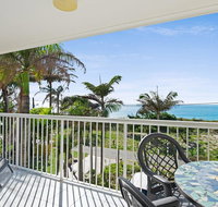 Views of Moreton Island from balcony at Beachside Haven Rickman Pde Woorim - Kawana Tourism