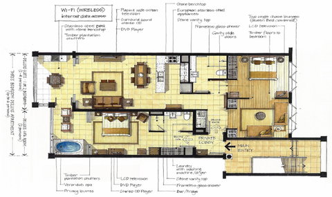 Beach Club Port Douglas Luxury Apartments - Kawana Tourism 18