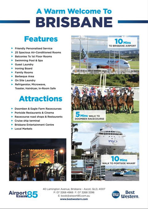 Best Western Airport 85 Motel - Kawana Tourism 21