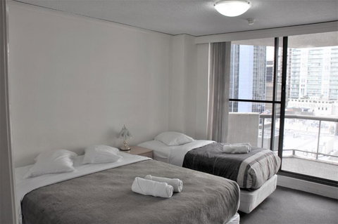 Accommodation Sydney - Kent Street Sydney CBD Top Floor 2 Bedroom Apartment With Balcony - Kawana Tourism 1