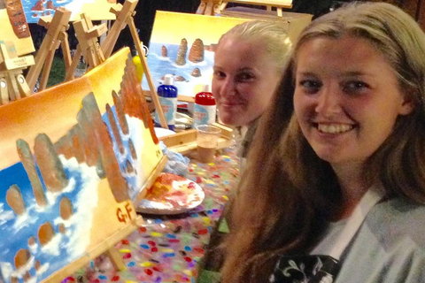 Friday Night 2 For 1 Paint And Sip Art Sessions - Kawana Tourism 0