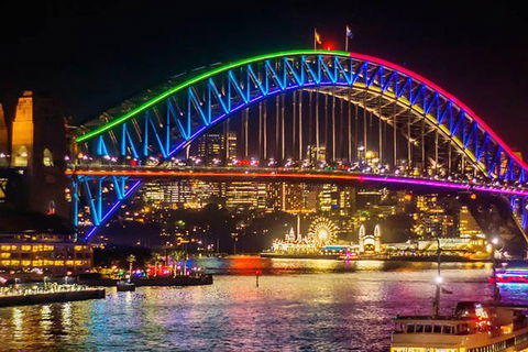 Vivid 90-Minute Sydney Harbour Intimate Catamaran Cruise With Canapes - Kawana Tourism 0