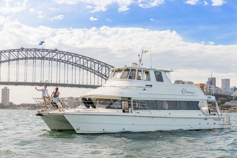 Vivid 90-Minute Sydney Harbour Intimate Catamaran Cruise With Canapes - Kawana Tourism 1