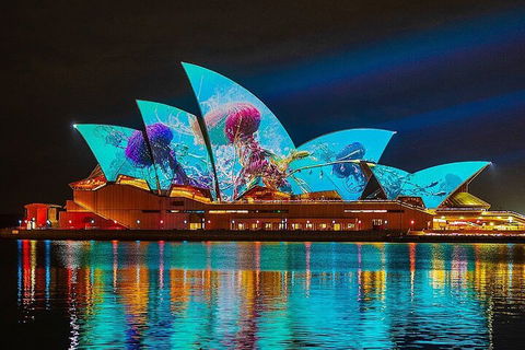 Vivid 90-Minute Sydney Harbour Intimate Catamaran Cruise With Canapes - Kawana Tourism 2