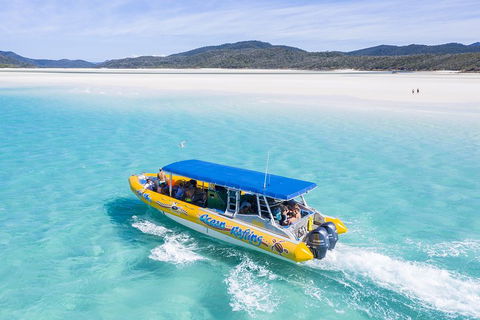 Great Barrier Reef Scenic Flight And Ocean Rafting Whitehaven Beach Day Trip - Kawana Tourism 5