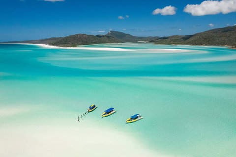 Ocean Rafting Tour To Whitehaven Beach, Hill Inlet Lookout & Top Snorkel Spots - Kawana Tourism 1