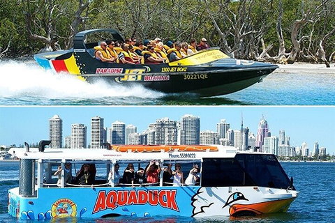 Express Jet Boat Ride + Aquaduck - Kawana Tourism 3