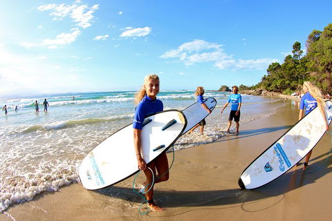 Byron Bay Combo: Minyon Falls And Hinterland Day Trip And Learn To Surf At Byron Bay - Kawana Tourism 1