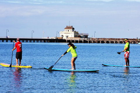 Private Stand-Up Paddle Board Lesson At St Kilda - Kawana Tourism 1