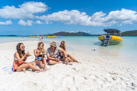 Ocean Rafting Tour To Whitehaven Beach, Hill Inlet Lookout & Top Snorkel Spots - Kawana Tourism 0