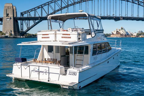 Vivid 90-Minute Sydney Harbour Small Group Catamaran Cruise - Kawana Tourism 4