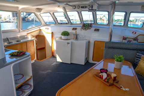 Vivid 90-Minute Sydney Harbour Small Group Catamaran Cruise - Kawana Tourism 5