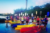 1-Hour Single or Double Kayak Hire on Golden Beach Caloundra, Noosa